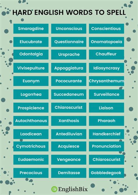 easy to hard words for school testing|good spelling words for elementary.